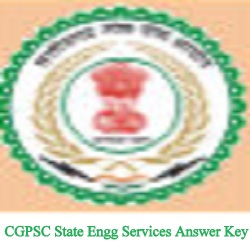 CGPSC State Engg Services Answer Key