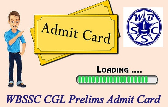 WBSSC CGL Prelims Admit Card