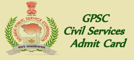 GPSC Civil Services Prelims Admit Card