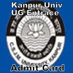 Kanpur University UG Entrance Admit Card 2022