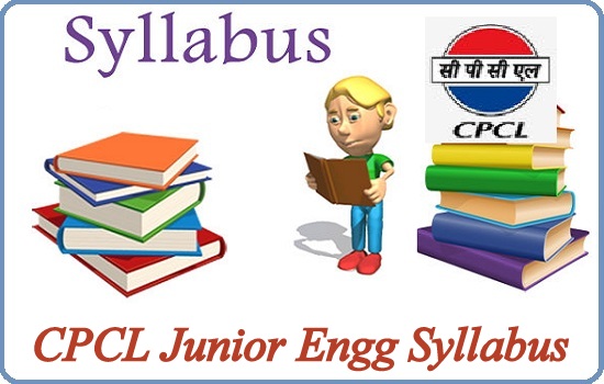 CPCL Junior Engg Syllabus 2024