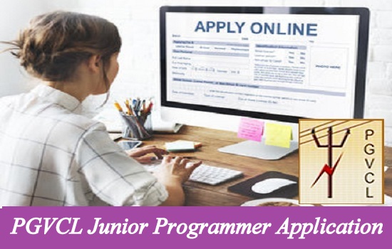 PGVCL Junior Programmer Application