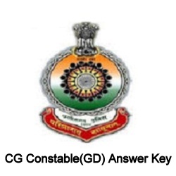 CG Constable (GD) Answer Key