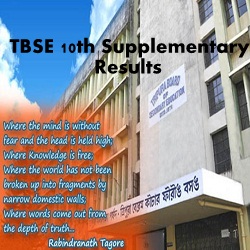 TBSE Madhyamik Supply Result