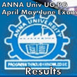ANNA Univ UG PG Result