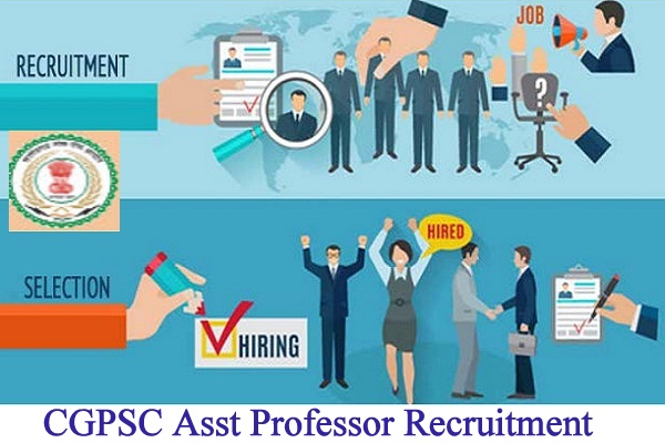 CGPSC Assistant Professor recruitment 2024