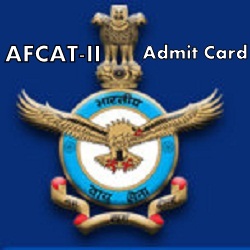 IAF AFCAT II Admit Card
