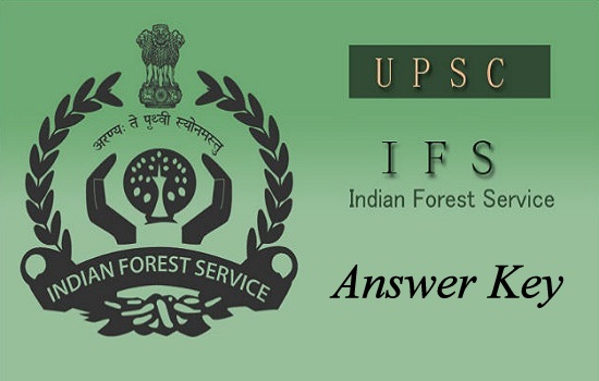 UPSC Indian Forest Service Answer Key