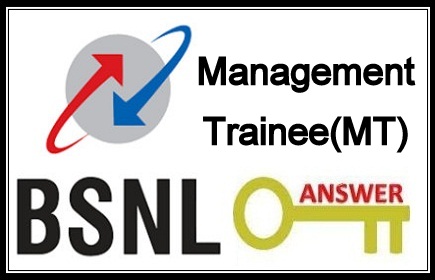 BSNL MT Answer Key