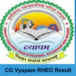 CG Vyapam RHEO Result