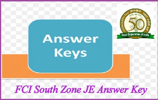 FCI South Zone JE Answer Key