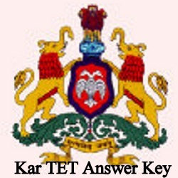 Kar TET Answer Key