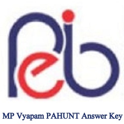 MP Vyapam PAHUNT Answer Key