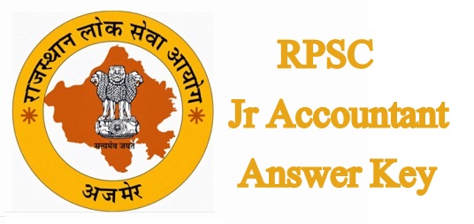 RPSC Jr Accountant Answer Key