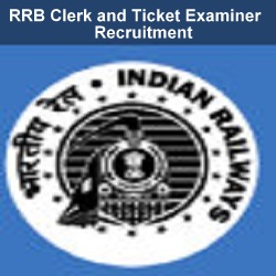 RRB Clerk and Ticket Examiner Recruitment 2018