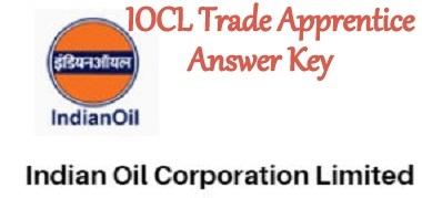 IOCL Trade Apprentice Answer Key