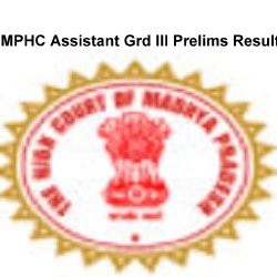 MPHC Assistant Grd III Prelims Result