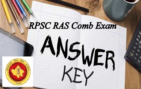 RPSC RAS Comb Exam Ans Key 2018