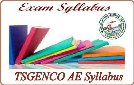 TSGENCO AE Syllabus