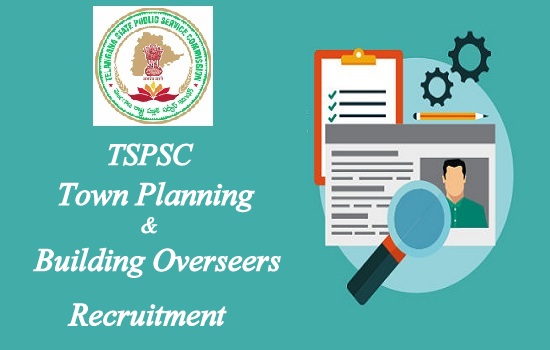 TSPSC Town Planning & Building Overseers Recruitment 2024
