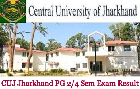 CUJ Jharkhand PG Exam Result 2024