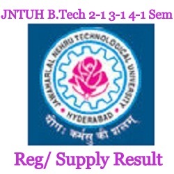 JNTUH B.Tech Result