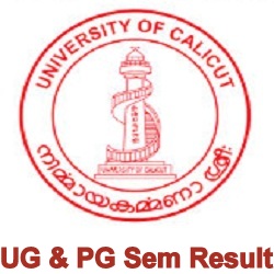 Univ Of Calicut Exam Results 2018
