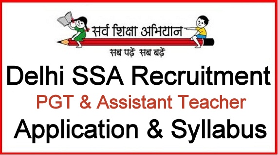 SSA Delhi Teacher Recruitment 2019