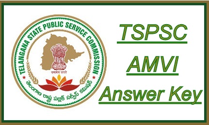TSPSC AMVI Answer Key 2018