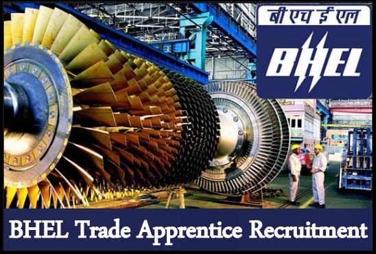 BHEL Bhopal Trade Apprentice Recruitment 2024
