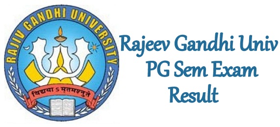 RGU PG Result 2018