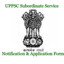 UPPSC Subordinate Service Notification