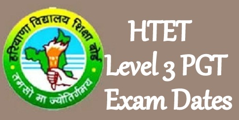 HTET Level 3 Exam Date 2019
