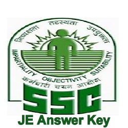 SSC JE Jan Answer Key