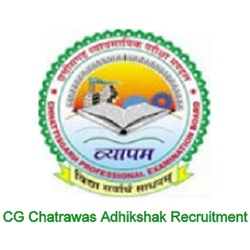 CG Chatrawas Adhikshak Recruitment 2024