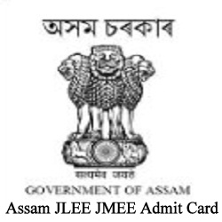 Assam JLEE JMEE Admit Card