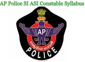 AP Police SI ASI Constable Syllabus