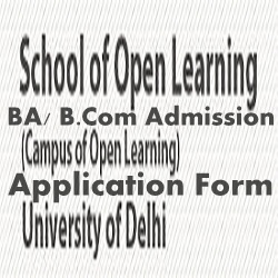 Du Sol Admission 2021 2022 B Com Ba Application Form Dates