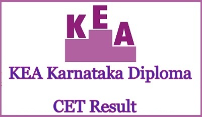 KEA Karnataka Diploma CET Result