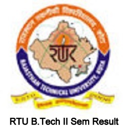 RTU B.Tech II Sem Result