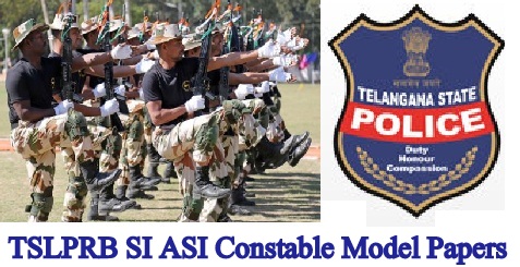 TSLPRB Telangana SI ASI Constable Model Papers