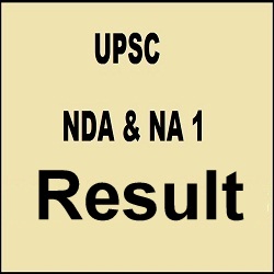 UPSC NDA & NA 1 Result 2024