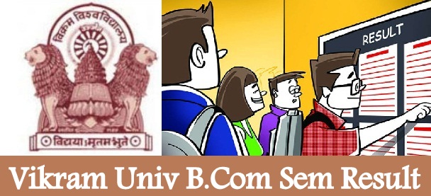 Vikram University Result BCOM 2021