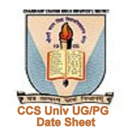 CCS Univ UG Date Sheet