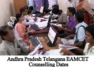 EAMCET Counselling Dates Of Andhra Pradesh Telangana 2018