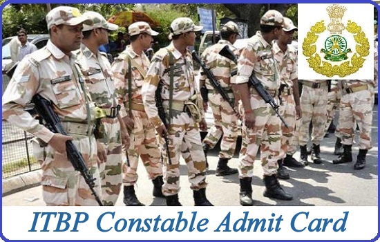 ITBP Constable Admit Card 2024