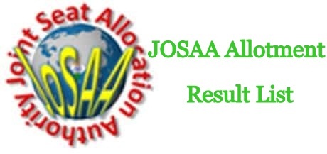 JOSAA 2nd Round Seat Allotment 2022