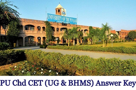 PU CET UG BHMS Answer Key