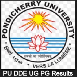 Pondicherry University DDE July Exam Result 2024