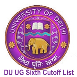 DU 6th Cut off List 2021